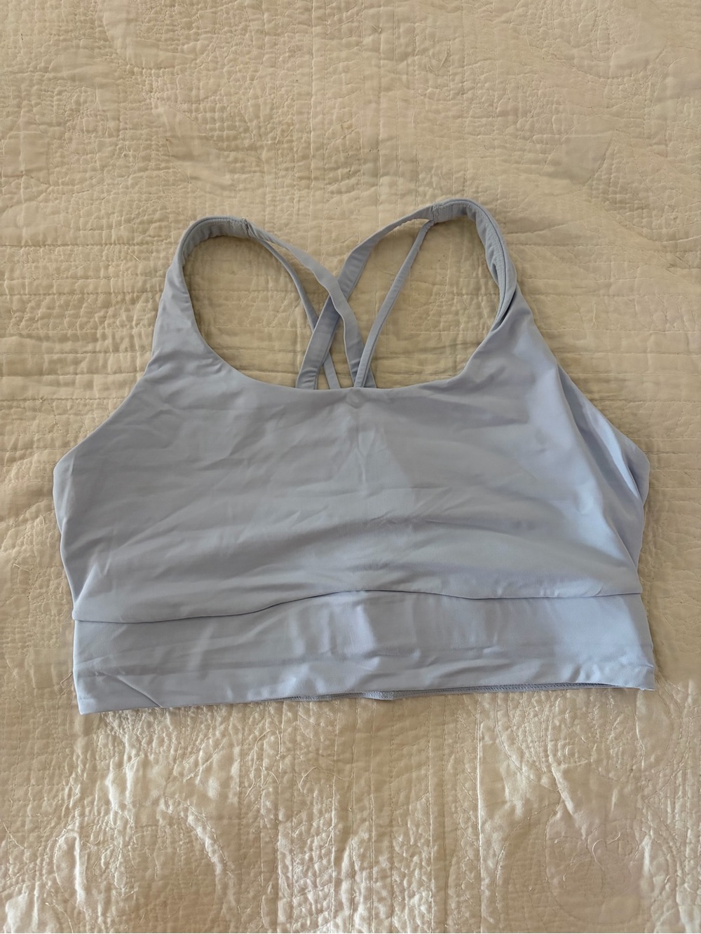 Lulu Light blue energy bra